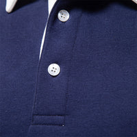 Maglione da uomo stile polo a maniche lunghe | Per tutti i giorni e per il lavoro