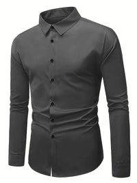 Koszula męska slim fit z długim rękawem