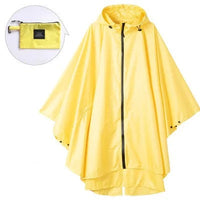 Poncho imperméable à capuche
