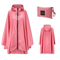 Poncho imperméable à capuche