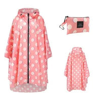 Poncho imperméable à capuche