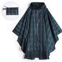 Poncho imperméable à capuche