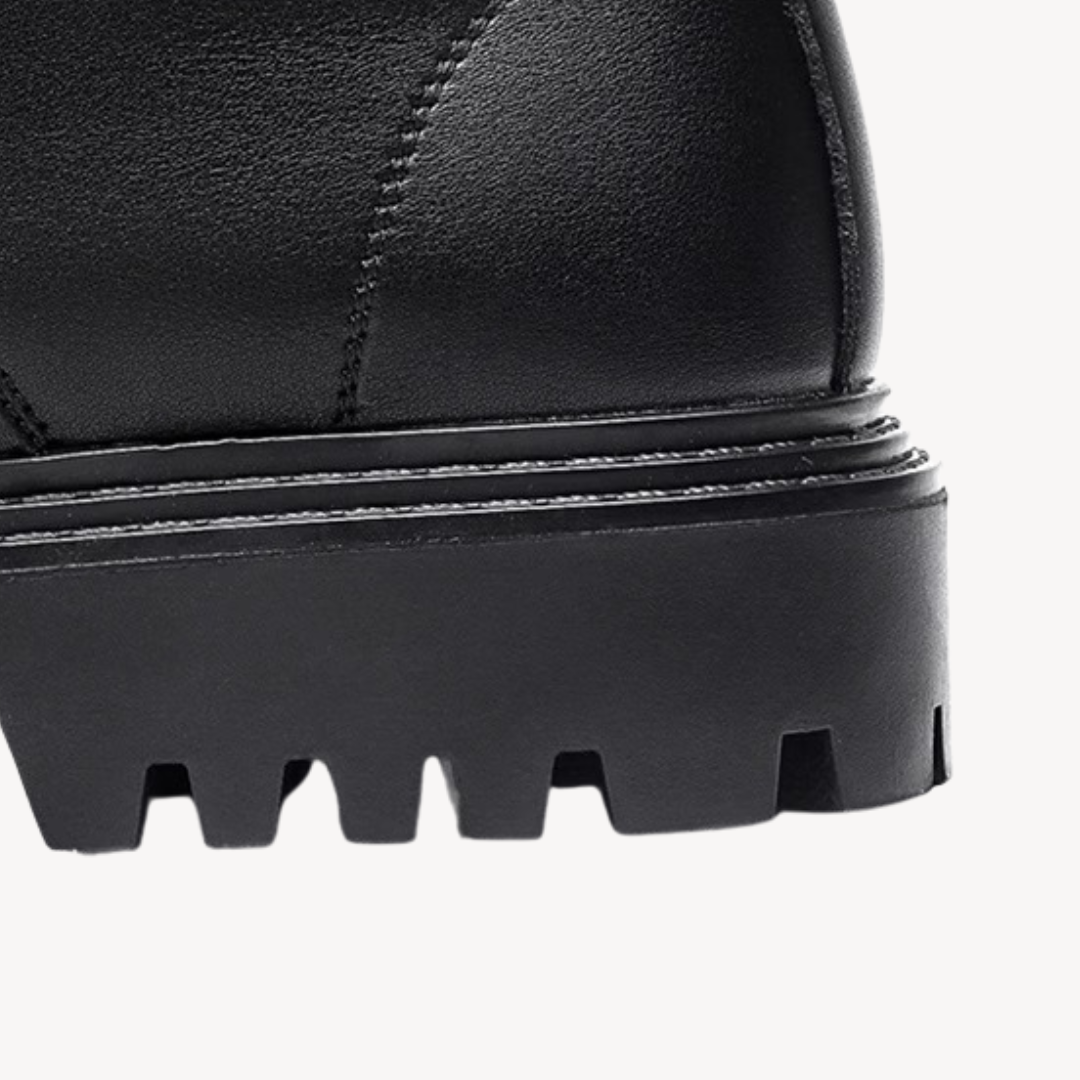 Męskie Buty Zimowe Sznurowane Botki Styl Wojskowy