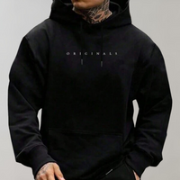 Pulover bărbătesc | Hanorac oversize streetwear