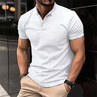 Polo da uomo con bottoni