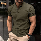 Polo da uomo con bottoni