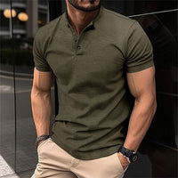 Polo da uomo con bottoni