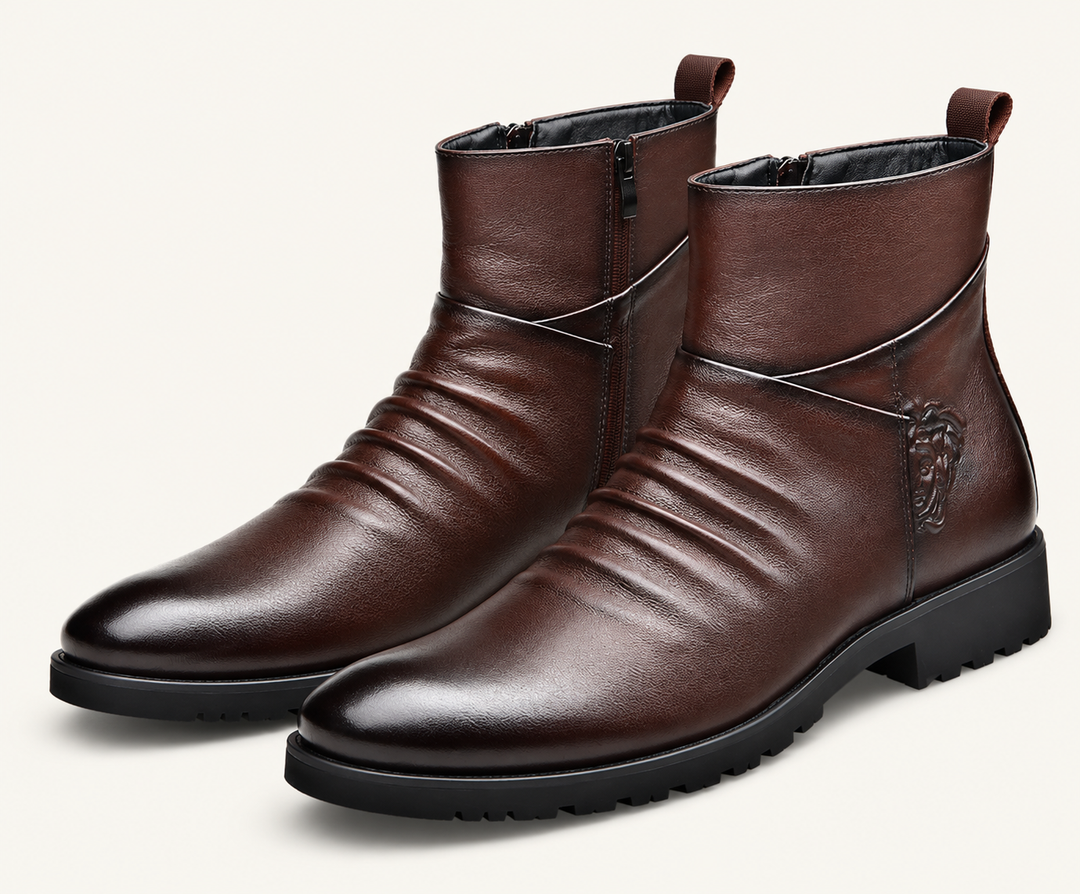 Stivaletti Chelsea invernali da uomo con cerniera | eleganti