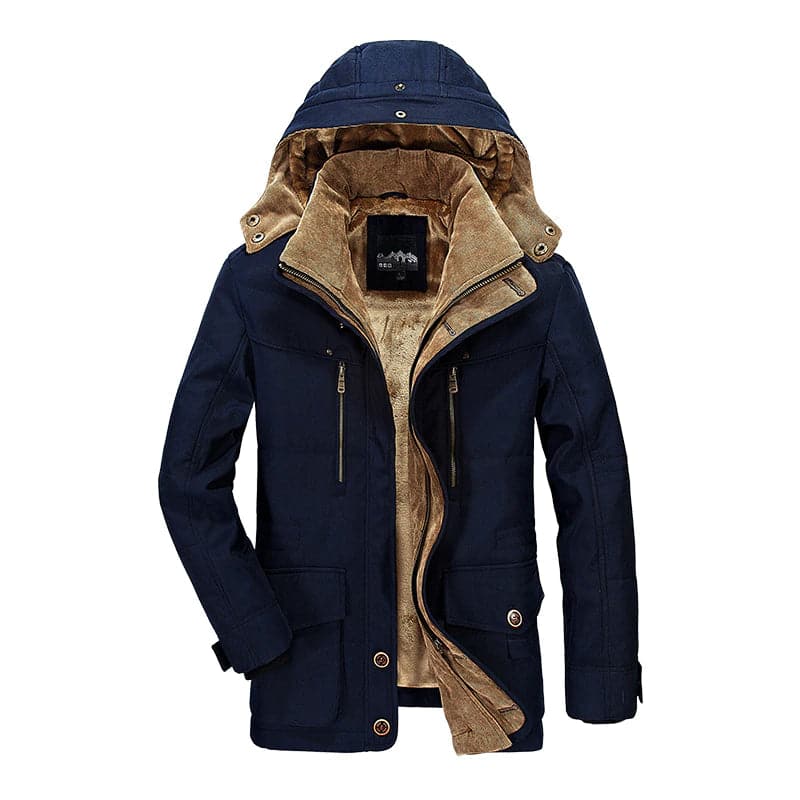 Parka invernale da uomo con cappuccio | imbottito, per tutti i giorni e per l'aria aperta
