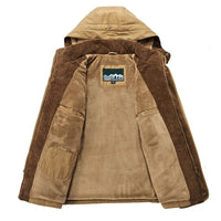 Parka invernale da uomo con cappuccio | imbottito, per tutti i giorni e per l'aria aperta