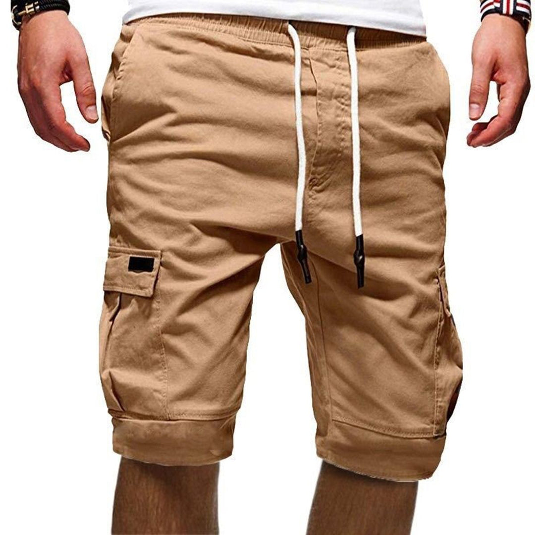 Pantaloncini cargo da uomo con coulisse