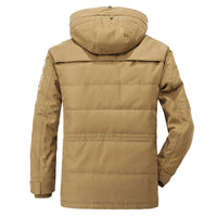 Parka invernale da uomo con cappuccio | imbottito, per tutti i giorni e per l'aria aperta