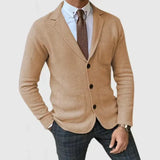 Cardigan da uomo in maglia con bottoni