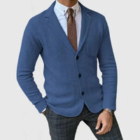 Cardigan da uomo in maglia con bottoni