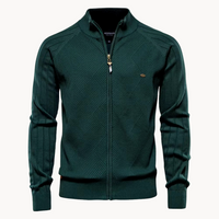 Cardigan pour homme | Col montant, idéal pour superposer au quotidien