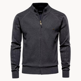 Cardigan pour homme | Col montant, idéal pour superposer au quotidien