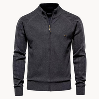 Cardigan pour homme | Col montant, idéal pour superposer au quotidien