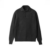 Pulover polo pentru bărbați, cu guler | Stil casual