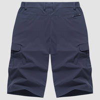 Men's summer cargo shorts with pockets