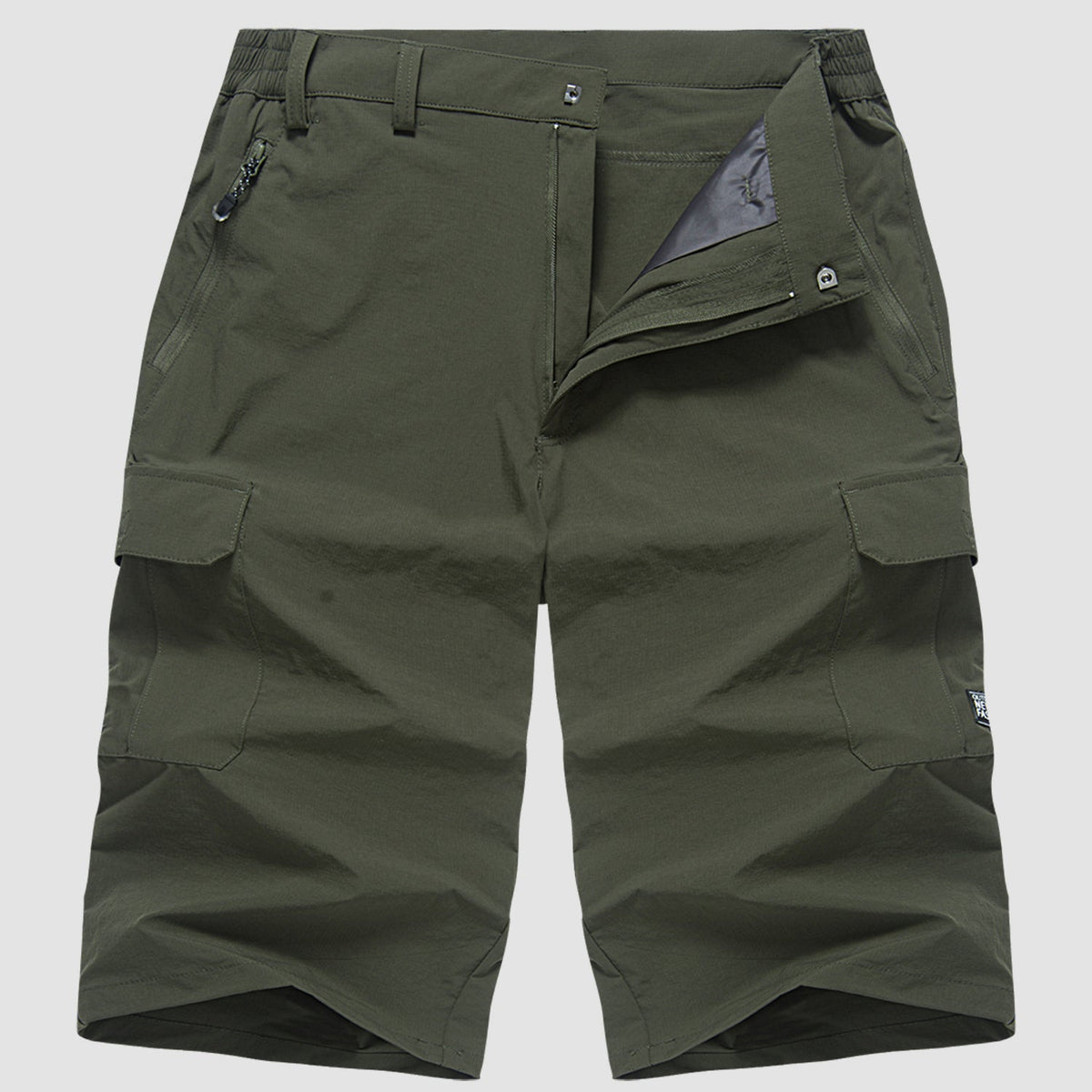 Men's summer cargo shorts with pockets