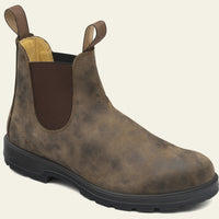 Chaussures d’hiver pour homme | Bottines Chelsea à enfiler, avec semelle résistante