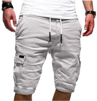 Pantaloncini cargo da uomo con coulisse