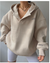 Bluza damska z kapturem oversize