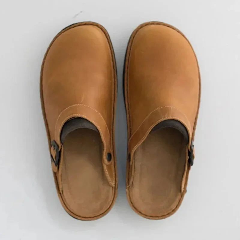 Chaussons | Pantoufles à bride réglable et semelle intérieure confortable