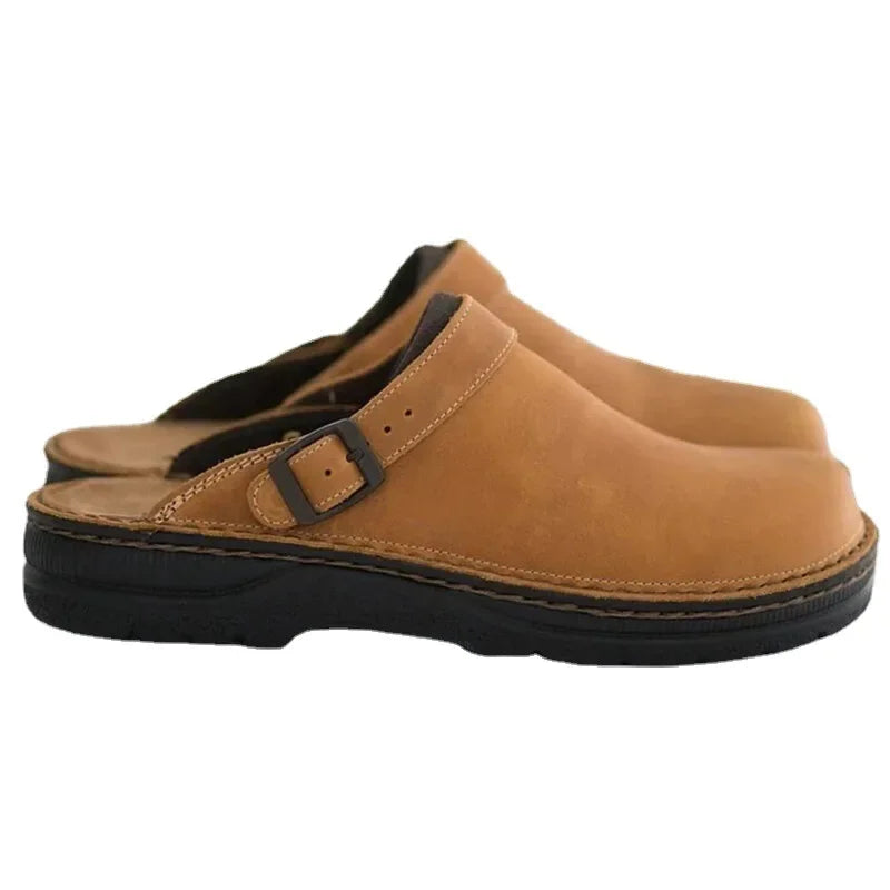 Chaussons | Pantoufles à bride réglable et semelle intérieure confortable