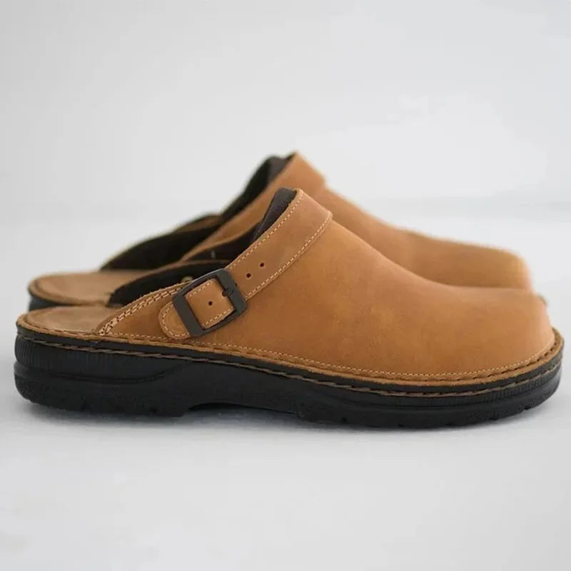 Chaussons | Pantoufles à bride réglable et semelle intérieure confortable