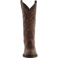 Cizme de iarnă bărbătești de cowboy, cu broderie | elegante