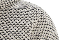 Men's zip-up hooded cardigan