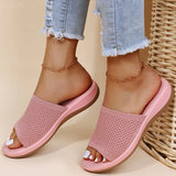 Ciabatte ortopediche da donna senza lacci con zeppa