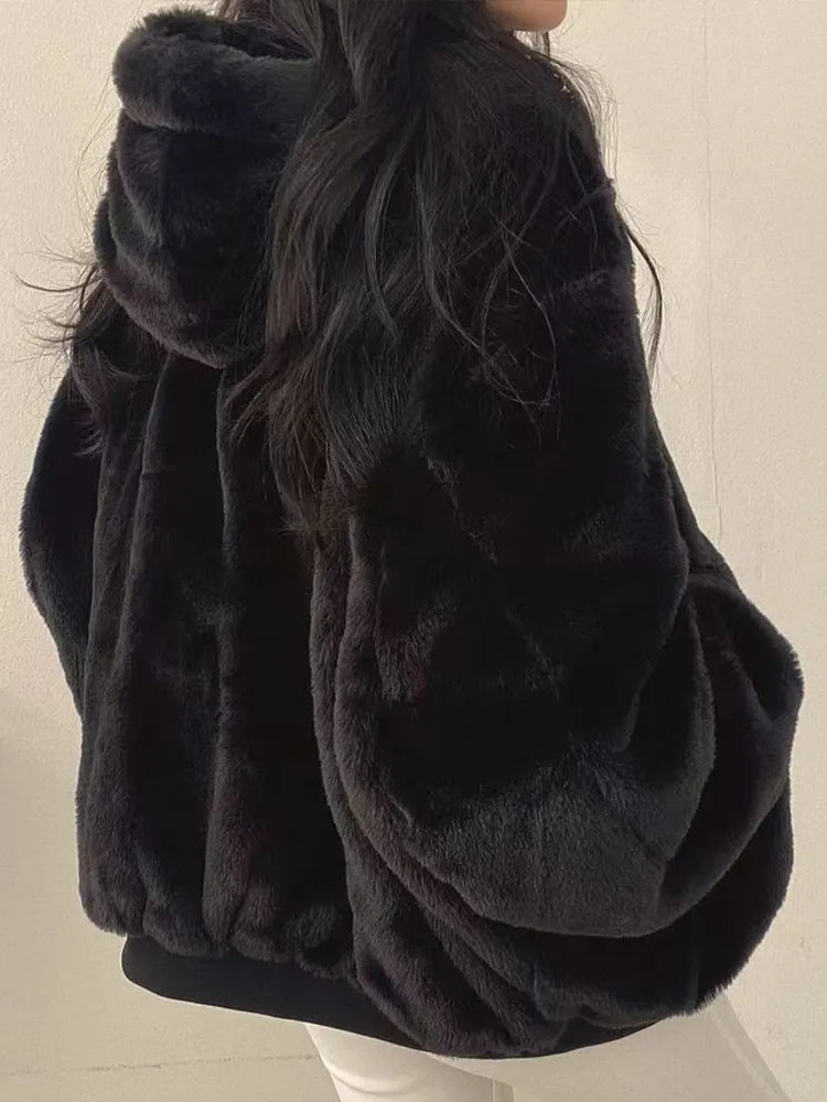 Giacca invernale da donna imbottita oversize
