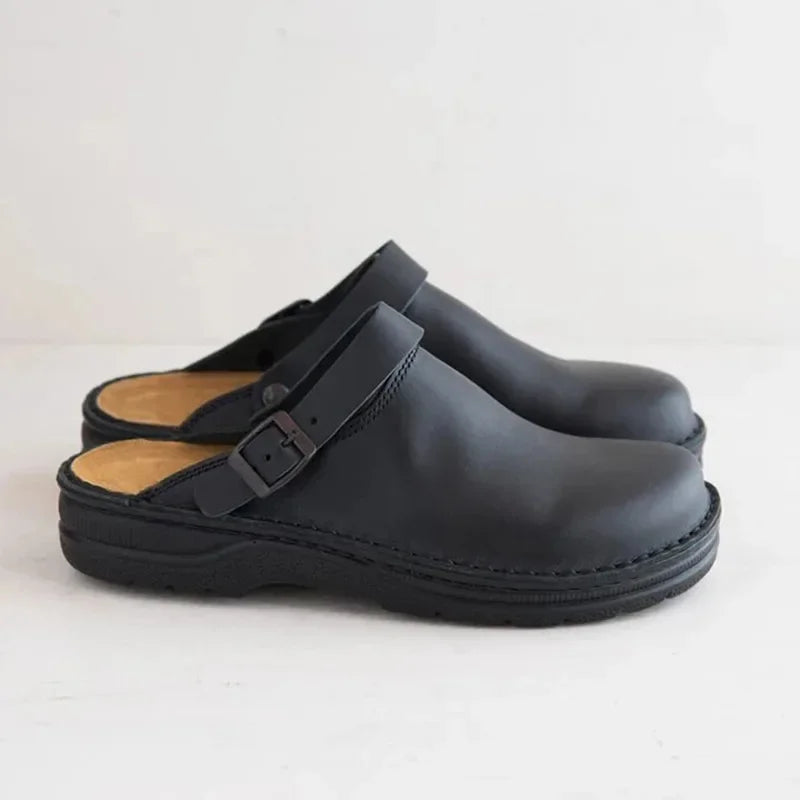 Chaussons | Pantoufles à bride réglable et semelle intérieure confortable