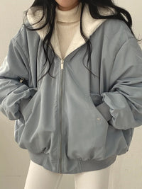 Giacca invernale da donna imbottita oversize