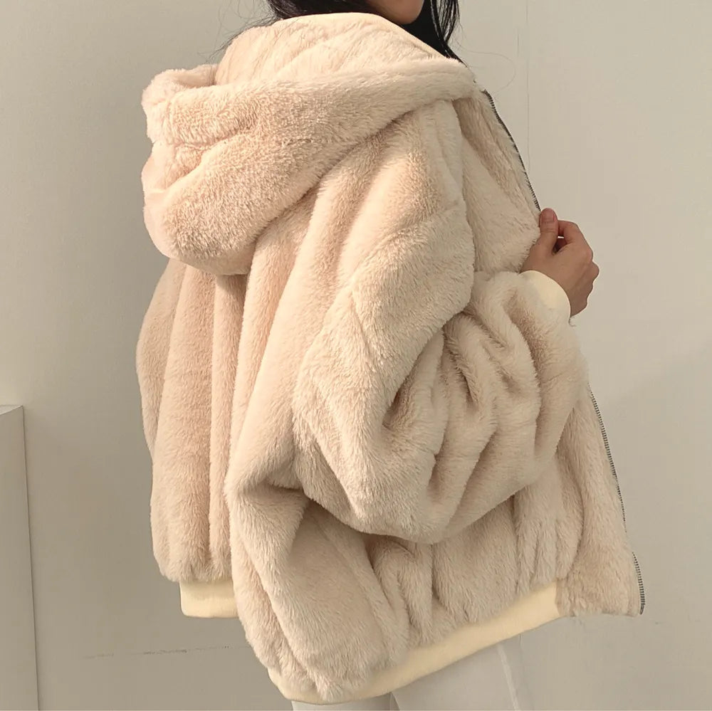 Giacca invernale da donna imbottita oversize