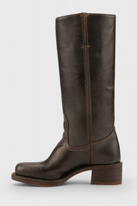 Women's Winter Knee-High Boots with Stable Heel, Classic | Round Toe