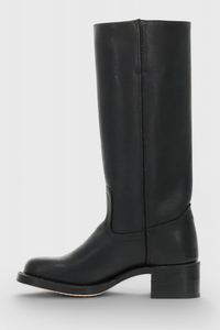 Women's Winter Knee-High Boots with Stable Heel, Classic | Round Toe