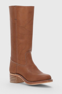 Women's Winter Knee-High Boots with Stable Heel, Classic | Round Toe