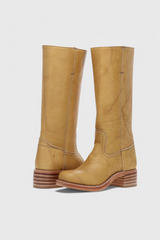 Women's Winter Knee-High Boots with Stable Heel, Classic | Round Toe