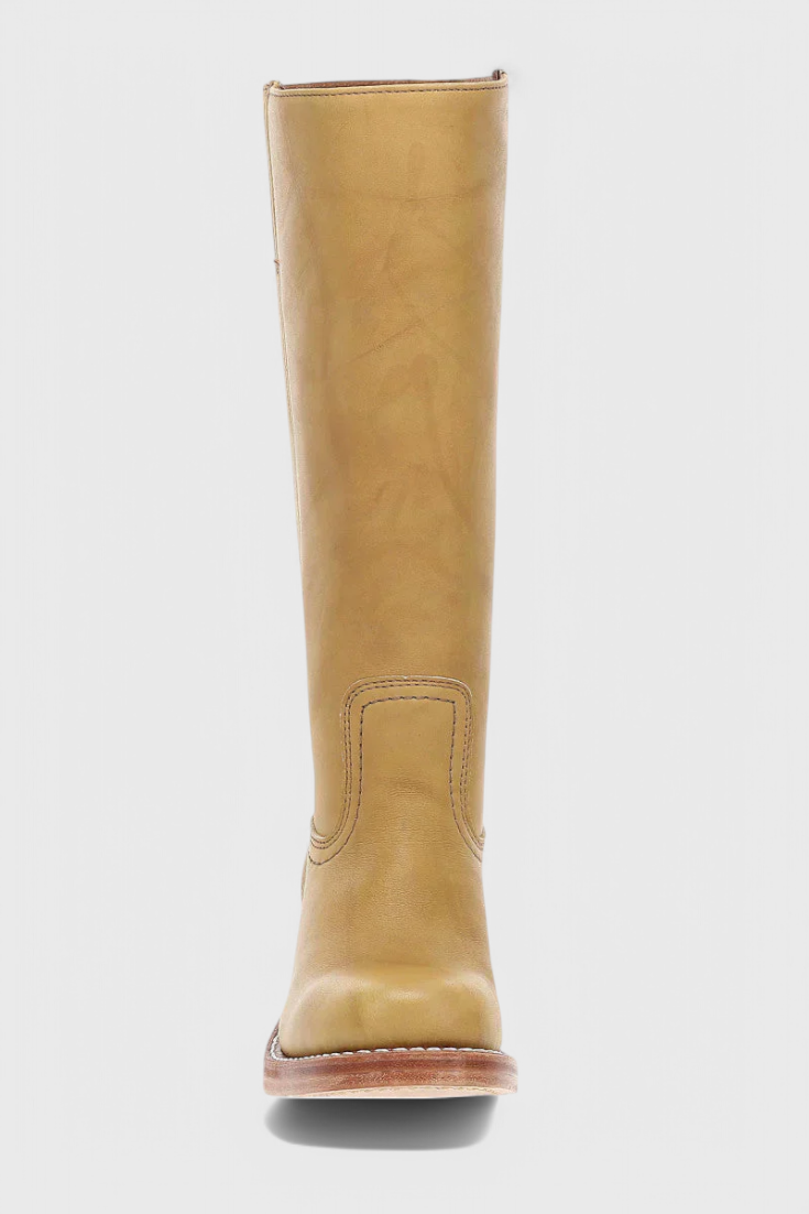 Women's Winter Knee-High Boots with Stable Heel, Classic | Round Toe
