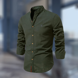 Κομψό ανδρικό πουκάμισο με μακριά μανίκια