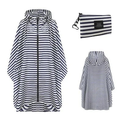 Poncho imperméable à capuche