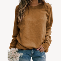 Maglione da donna | Classico pullover lavorato a maglia con scollo rotondo
