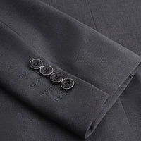 Casualowa kurtka męska jednorzędowa slim fit - Dean Back