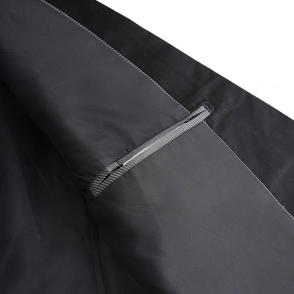 Casualowa kurtka męska jednorzędowa slim fit - Dean Close Up