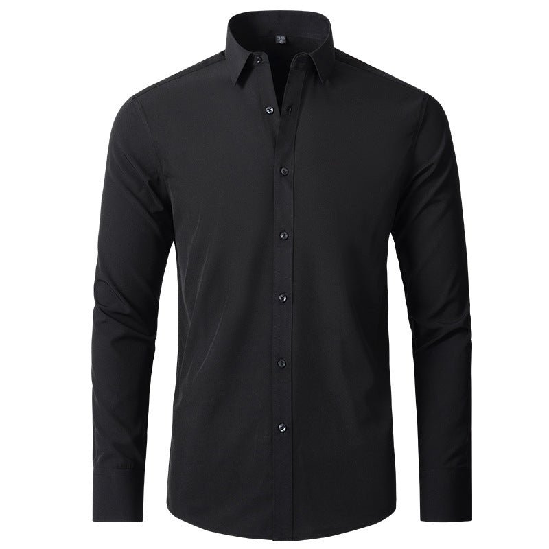 Elegancka koszula slim fit stretch męska - Cole Front