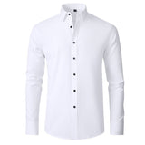 Élégante chemise stretch slim fit pour homme - Cole