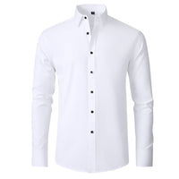 Elegancka koszula slim fit stretch męska - Cole Hero